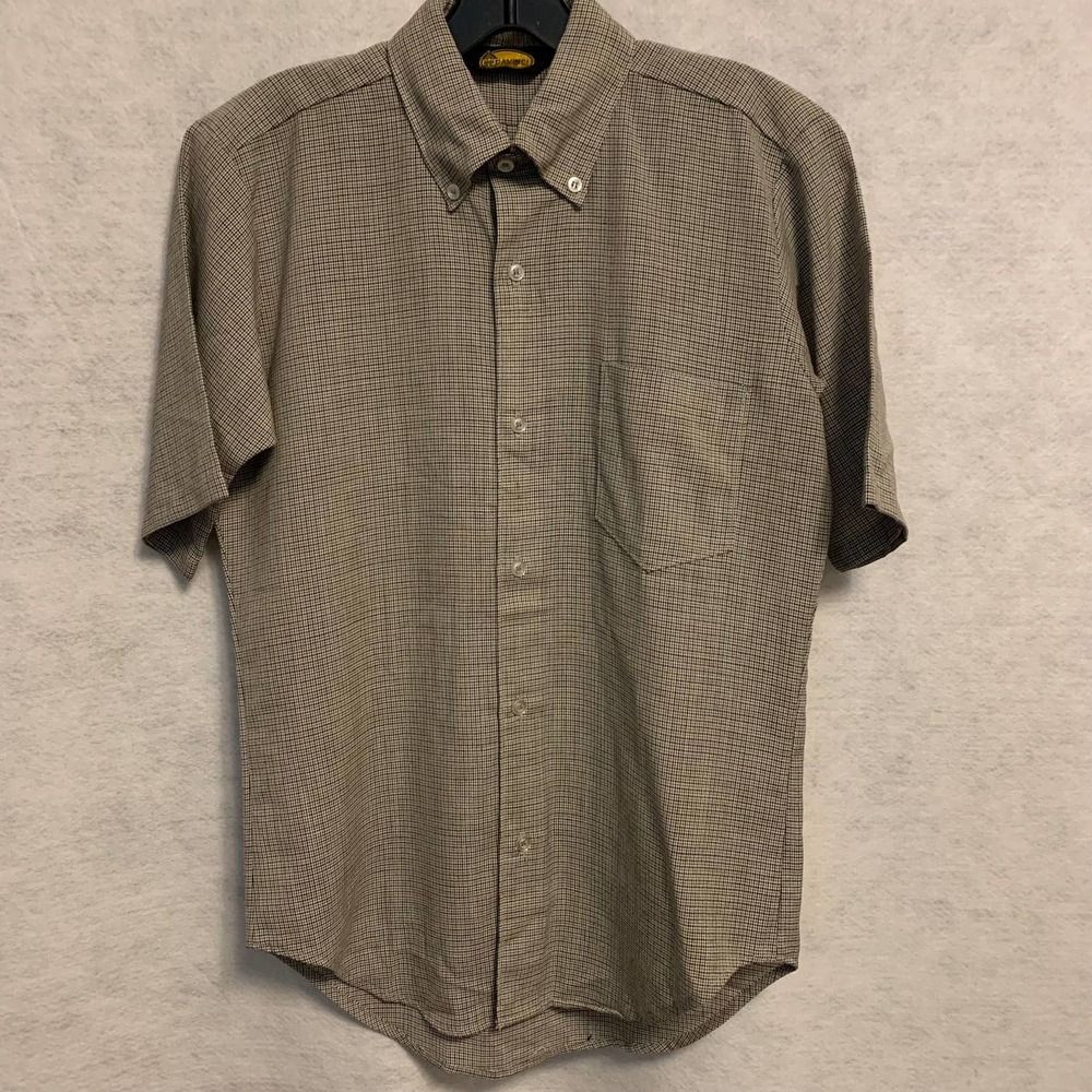 Davinci Boys Vintage Short Sleeve Button Down  Size S